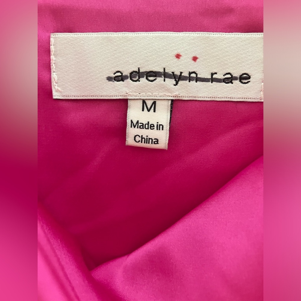Anthropologie Adelyn Rae Faith Slip Dress in Pink Size Medium - Picture 6 of 7